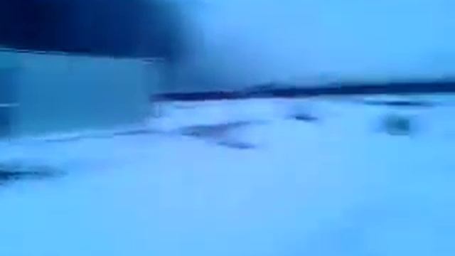 Барнаул. Пожар на заводе РТИ 02.12.12 смотреть онлайн