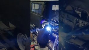 Уаз сварка рамы Часть 2