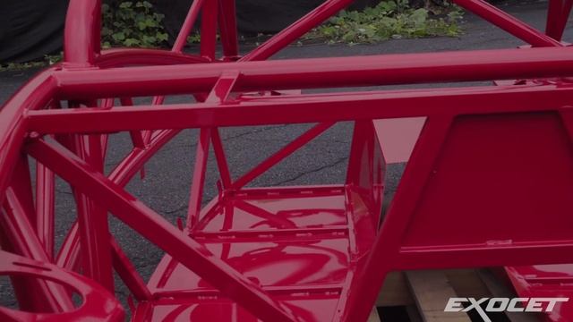 Bengal Red Exocet Race Powder Coating Example смотреть онлайн