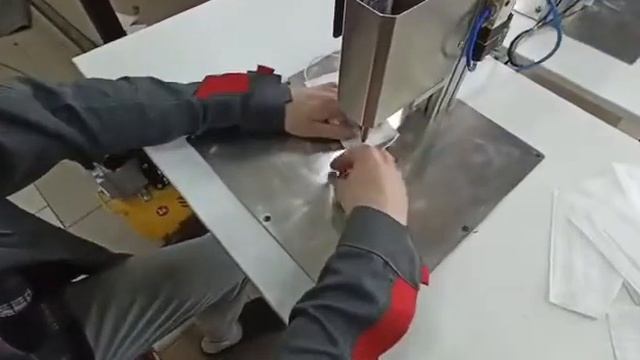 Точечный пайщик Ультра - 6Т. Ультразвуковая сварка нетканых материалов. смотреть онлайн