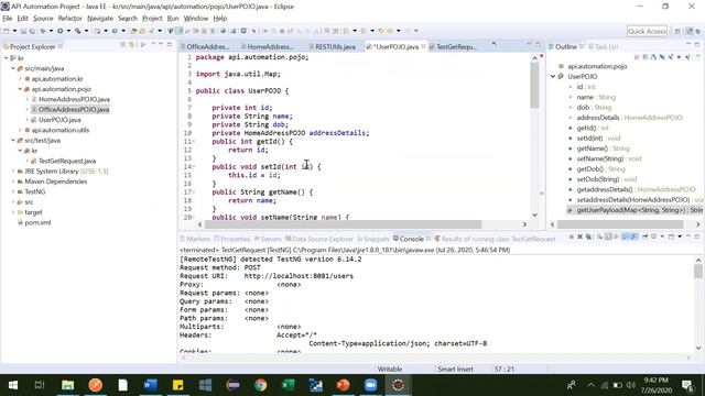 23.API Automation Framework - RestUtils Generic POST Requests Rest Assured, API Automation Playlis смотреть онлайн