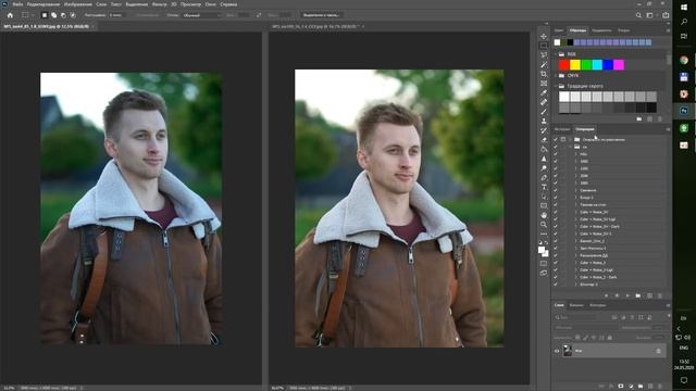Сравнение в портрете SONY A7 + 85/1.8 +35/1.4 Vs Olympus 10 MK II  +56/1.4+16/1.4