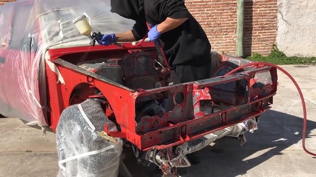 PINTANDO EL TREN DELANTERO DE MI AUTO ? PARTE 1 ? PROYECTO RENAULT 9 смотреть онлайн