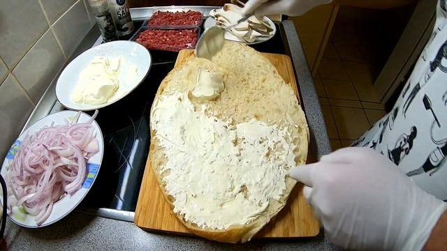 НЕМЕЦКАЯ ЕДА/ ТАРТ - FLAMMKUCHEN смотреть онлайн