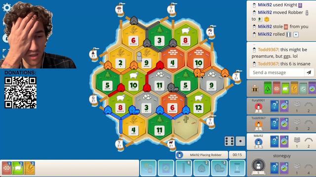 Catan (Ranked) полная игра | День 11