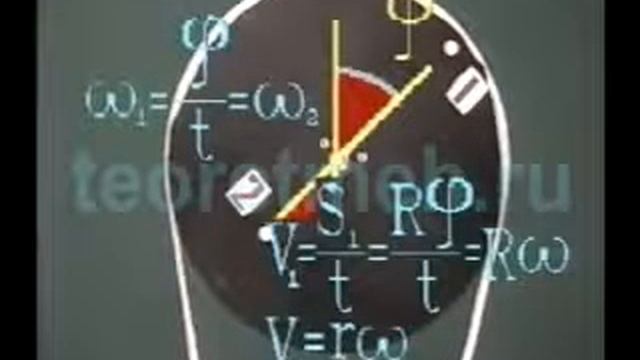 Линейная и угловая скорости вращения смотреть онлайн