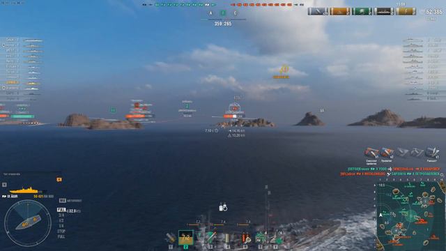 КРЕЙСЕР AGIR! СЛАБЕЙШИЙ СУПЕРТЯЖ?! ОБЗОР МИР КОРАБЛЕЙ/WORLD OF WARSHIPS смотреть онлайн