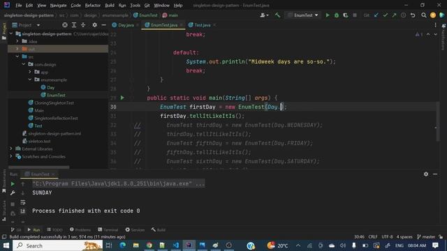 Java Enums смотреть онлайн