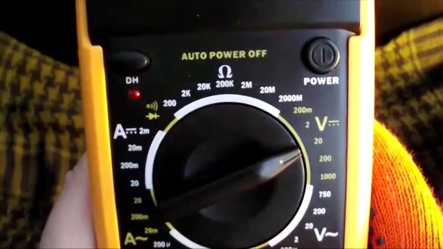 Мультиметр - Multimeter DT 9205A - Как пользоваться мультиметром - как пользоваться тестером. смотреть онлайн