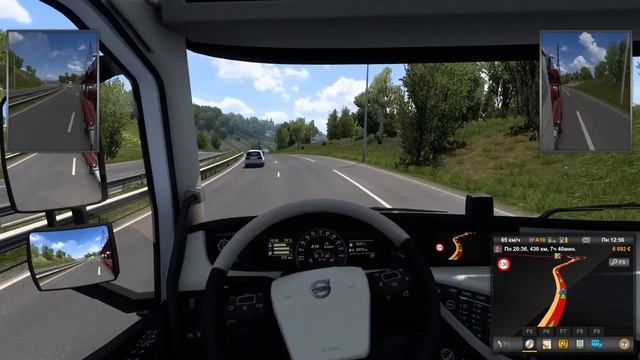 Покупаем Грузовик Volvo, Первый Доход Нашего Рабочего Просто Шокирует, Euro Truck Simulation 2 #10 смотреть онлайн