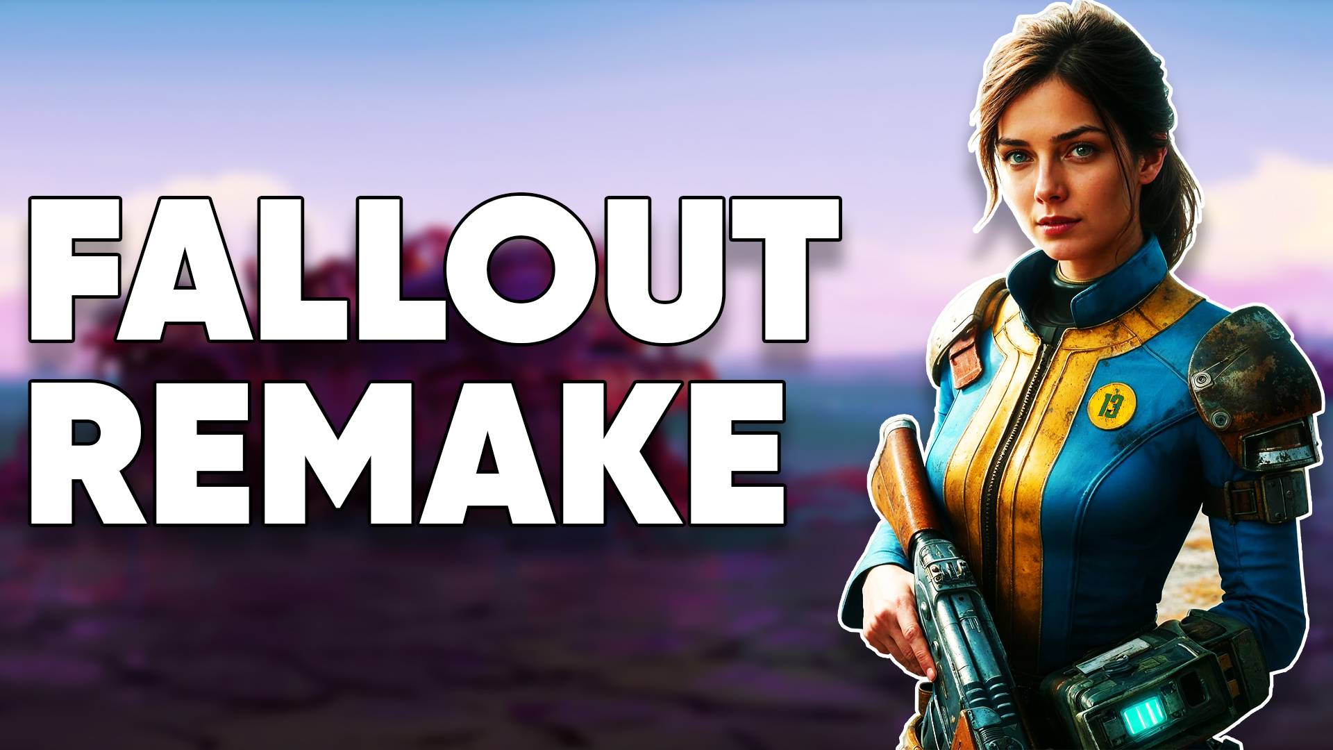 Ремейк Fallout 1 уже здесь! смотреть онлайн