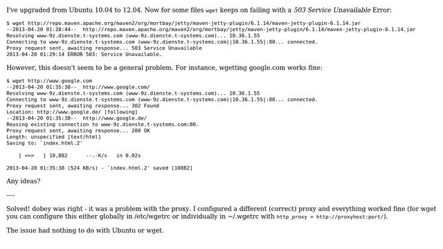 Why does wget fail with "503 Service Unavailable" Error? (2 Solutions!!) смотреть онлайн