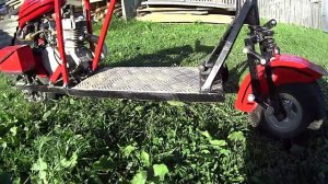 самодельный мотосамокат