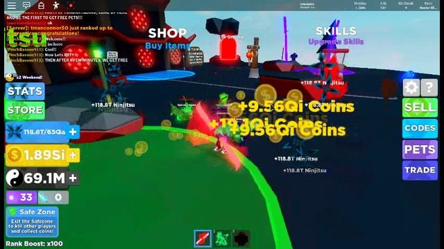 roblox ninja legends immortal assasin rank смотреть онлайн