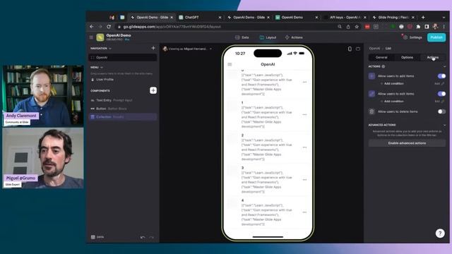 Build custom no-code OpenAI apps with Glide | Build With Glide смотреть онлайн