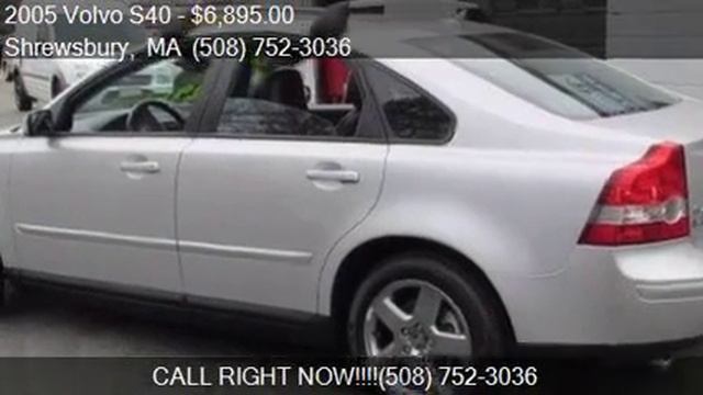 2005 Volvo S40 T5 AWD 4dr Turbo Sedan for sale in Shrewsbury смотреть онлайн