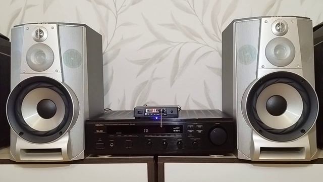 Ресивер/ усилитель Denon DRA-455. Акустика Sony. Mp3 модуль в корпусе. Радио/ Usb/ Bluetooth. смотреть онлайн