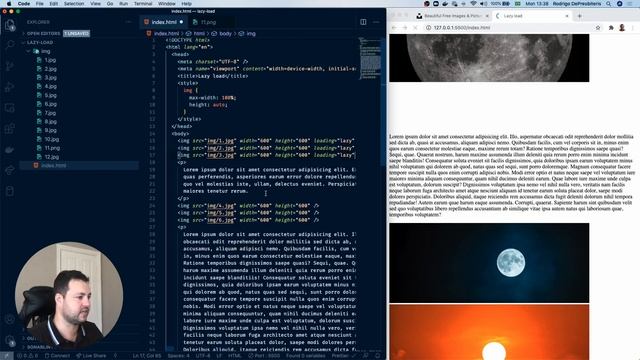 Como usar LAZY LOADING em IMAGENS usando apenas HTML смотреть онлайн