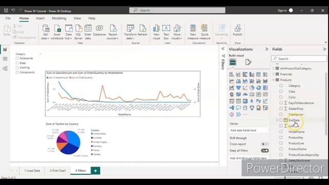 Power BI Tutorial for Beginners: How to Apply Filter | Slicer in Power BI смотреть онлайн