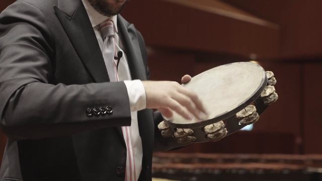 Orchestral Tambourine, frame drum technique, tambourine excerpts смотреть онлайн