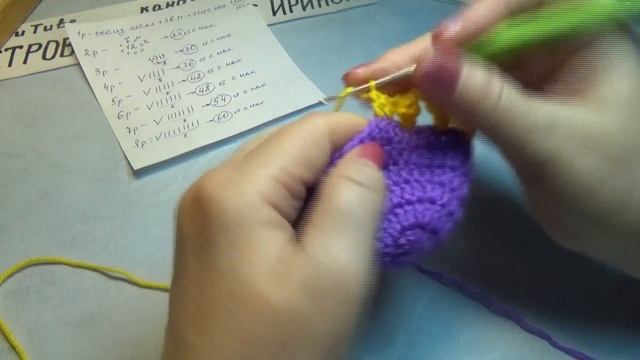 #705 Бесшовные тапочки крючком_ следки для дома. смотреть онлайн