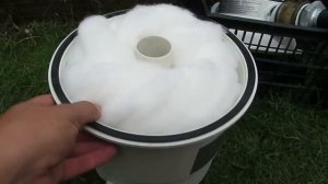 Песочный фильтр насос для бассейна Intex не фильтрует воду. Синтепон решает проблему.