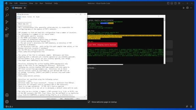 como INSTALAR LARAVEL en VISUAL STUDIO CODE ? смотреть онлайн
