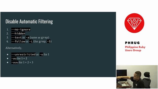 Awesome Command-line Tools by Mikong Galero - Philippine Ruby Users Group Nov 2018 meetup смотреть онлайн