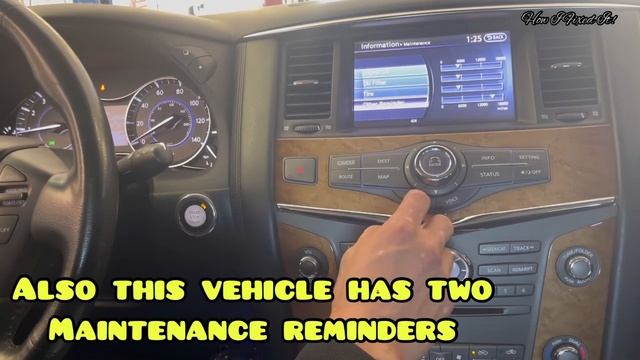 How To Reset Maintenance Reminder Infiniti/2014 Infiniti QX80 Maintenance Reminder Reset Procedure смотреть онлайн