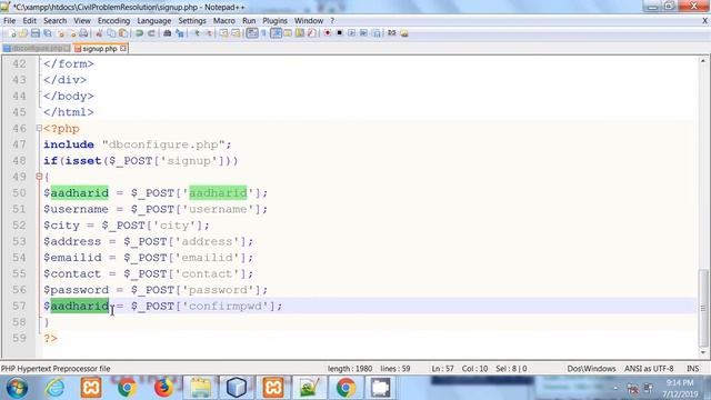 PHP MYSQL Project Part 12 | Civil Problem Resolution | By Pankaj Panjwani смотреть онлайн