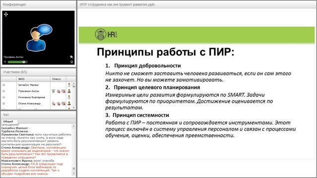 ИПР сотрудника как инструмент развития смотреть онлайн