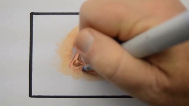 Coloring a Realistic Eye With Copic Markers смотреть онлайн