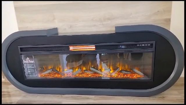 Электрокамин Royal Flame Soho с очагом Vision 60 LED серый графит