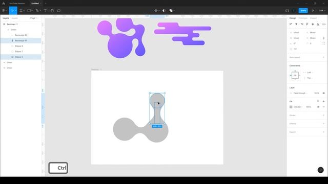 Рисуем необычные фигуры в Фигме без плагинов смотреть онлайн