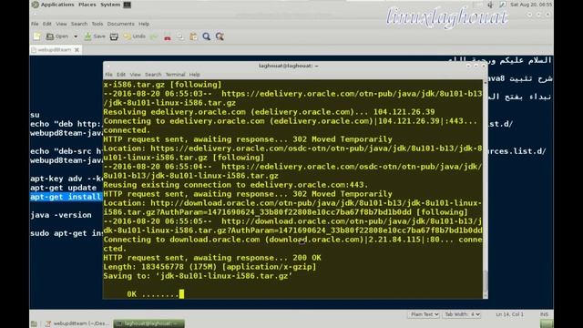 نسخة عن تثبيت jdk 8 oracle java8 على دبيان 8 5/install jdk 8 oracle java8 on Debian 8 5 смотреть онлайн