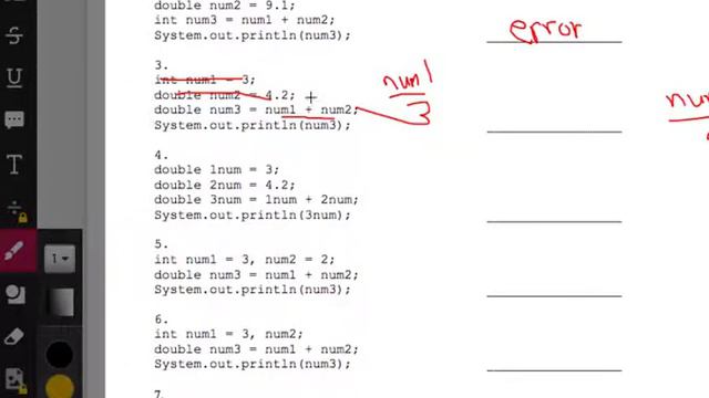 Tracing Datatypes Worksheet 1 смотреть онлайн