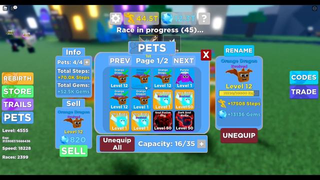 Glitched pets legends of speed (no robux needed)- Easy смотреть онлайн