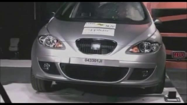 Crash test Seat Altea 2004 смотреть онлайн