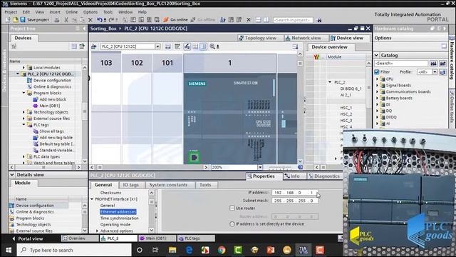 Transferring a Factory IO project to S7-1200 PLC and testing | Siemens TIA PORTAL смотреть онлайн