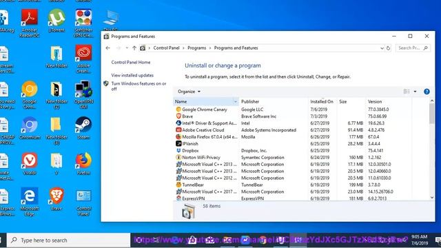 Uninstall Adobe Acrobat Reader DC 2019 in Windows 10 смотреть онлайн