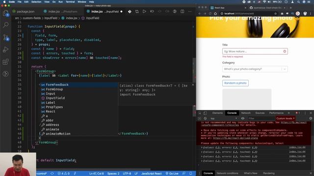 Redux project: 06 - Xử lý form validation với Yup ? смотреть онлайн