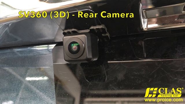 CLAS SV360 (3D) installed on Nissan Serena 2015 смотреть онлайн
