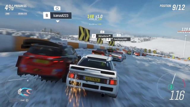 Ford RS200 vs. Snow and Sand?! (Forza Horizon 4) смотреть онлайн