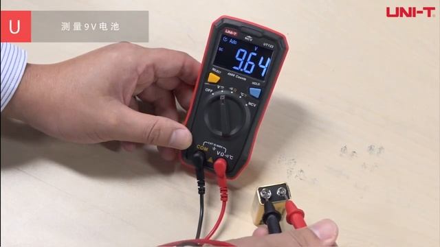 Multímetro De Bolso Uni-t Ut123 Com Detector De Tensão смотреть онлайн