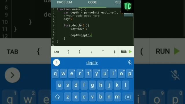 The snail in the well 2nd JavaScript project answer | javascript program answer| SoloLearn смотреть онлайн