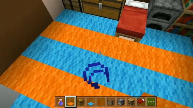 Я ПОСТРОИЛ ДОМ ВНУТРИ СКИНА КОМПОТА В МАЙНКРАФТ ПЕ | Кванти Minecraft смотреть онлайн