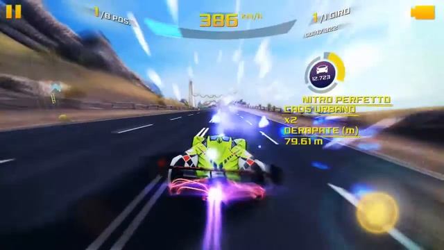 Asphalt 8 - Tag Racing Cup - Iceland Reverse - 1:32.169 смотреть онлайн