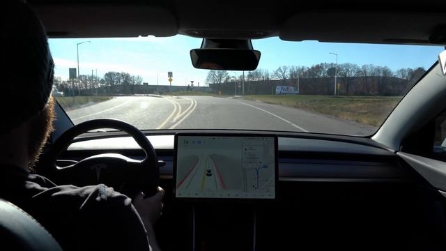 Tesla FSD Beta 10.4 | Roundabout Round 2 | Mavic 3 Drone View смотреть онлайн