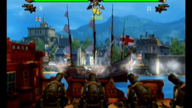 Sid Meier's Pirates for Wii - Attacking a Town смотреть онлайн