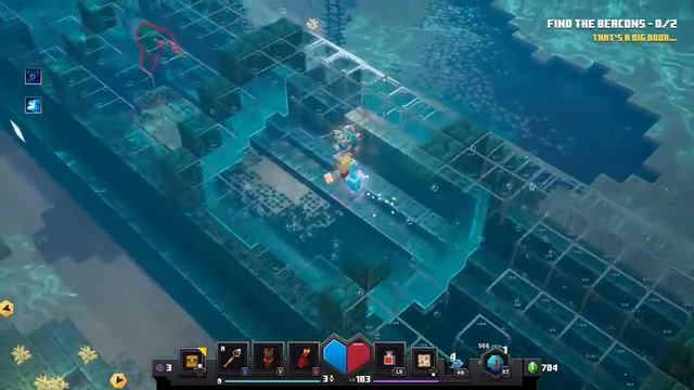 Minecraft Dungeons - Part 36 - Abyssal Monument смотреть онлайн